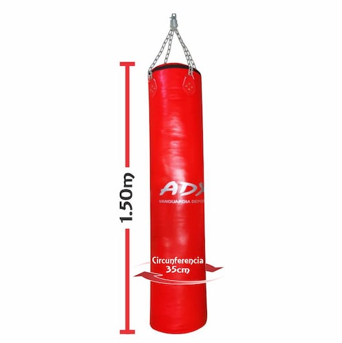 Costal de Box Adx Reforzado 150x35cm + Cadena + Destorcedor