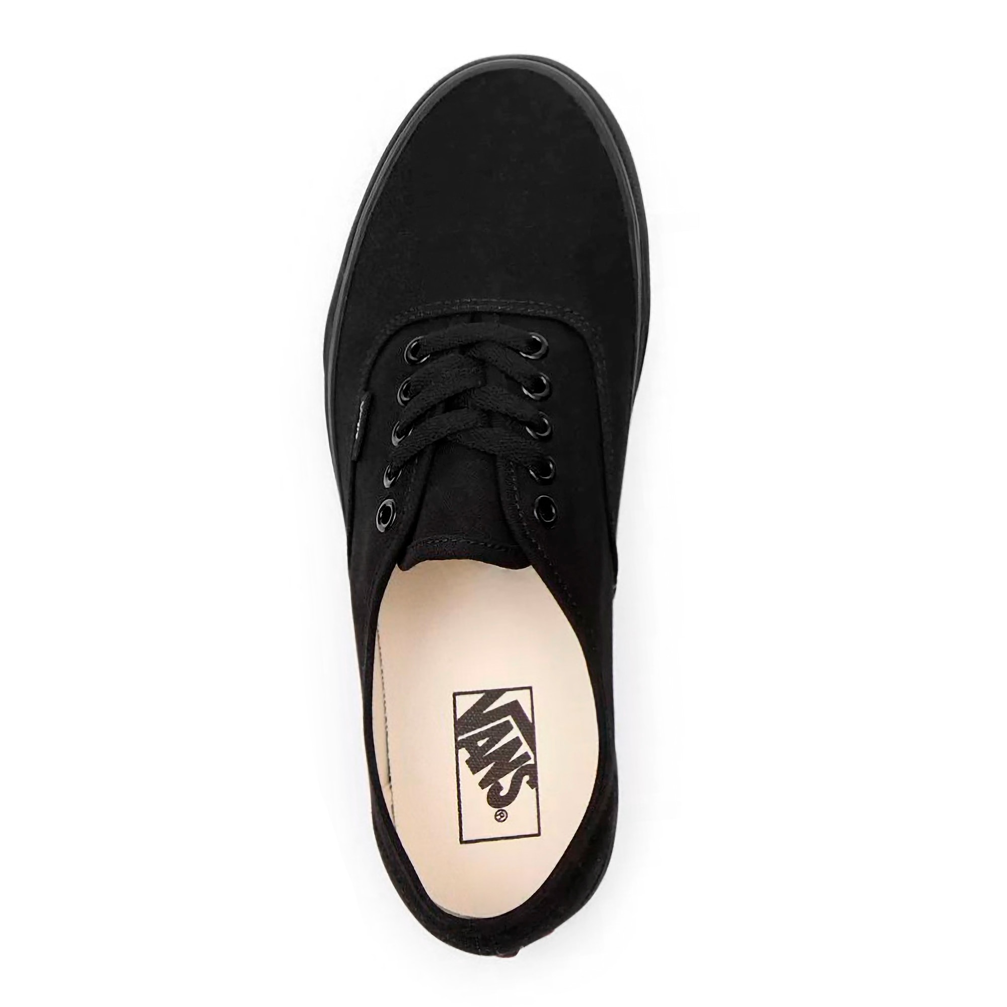 Vans authentic hot sale feminino preto