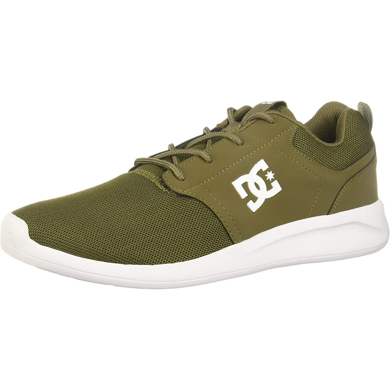 Tenis DC Hombre MIDWAY SN MX Olive Green