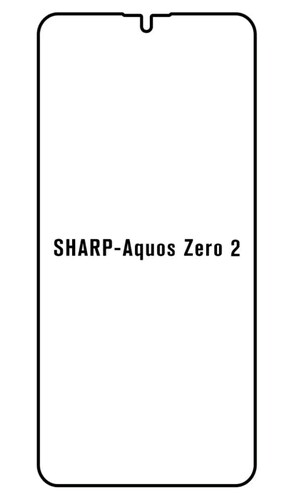 Jeco 99F Kit de Mica Hidrogel AZUL Frontal+Trasera SHARP AQUOS ZERO 2