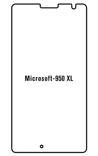Jeco 99F Kit de Mica Hidrogel AZUL Frontal+Trasera MICROSOFT LUMIA 950 XL