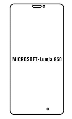 Jeco 99F Kit de Mica Hidrogel AZUL Frontal+Trasera MICROSOFT LUMIA 950