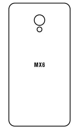 Jeco 99F Kit de Mica Hidrogel AZUL Frontal+Trasera MEIZU MX6