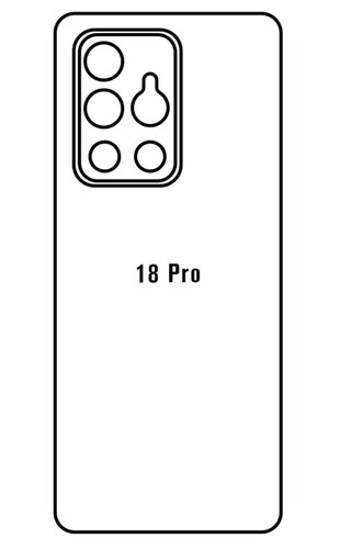 Jeco 99F Kit de Mica Hidrogel AZUL Frontal+Trasera MEIZU 18 PRO