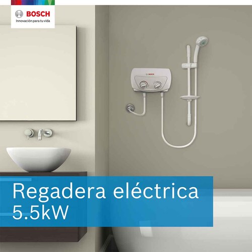 Regadera Electrica Instantanea 1 Servicio 5.5 Kw 110 V Bosch 
