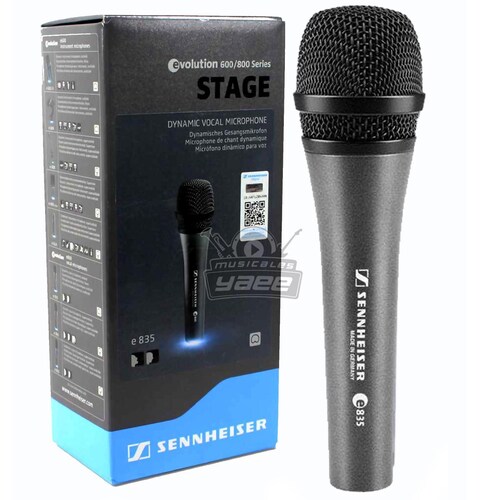 Microfono Dinamico Para Voz Sennheiser E835