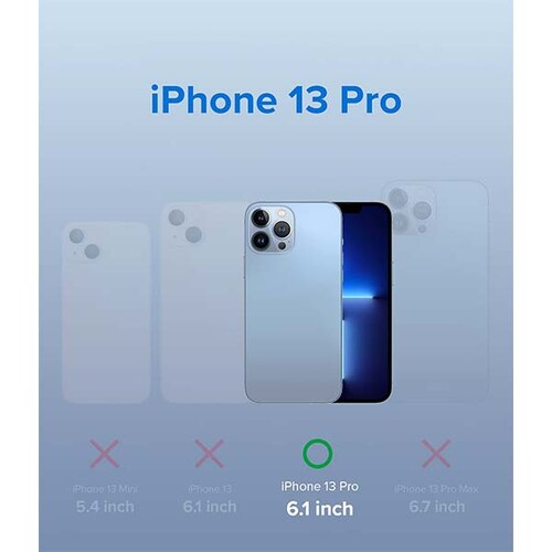 Funda Ringke iPhone 13 Pro Fusion Matte Uso Rudo Original