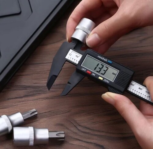 Calibrador Vernier Vernier Digital Pie De Rey 6in 156mm