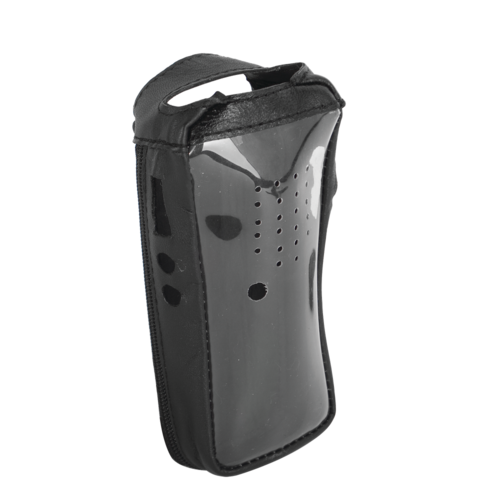 Funda Reforzada de Piel con visor frontal transparente en TK2202, TK2212, TK2302, TK2402, NX240, TKD240.