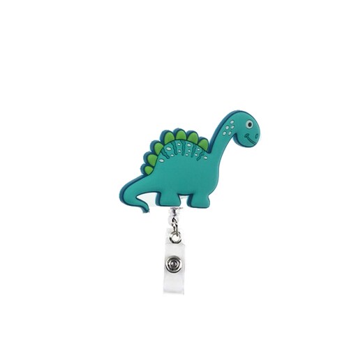 Gafete Yoyo Retractil Idenficacion Figura Grande Dinosaurios