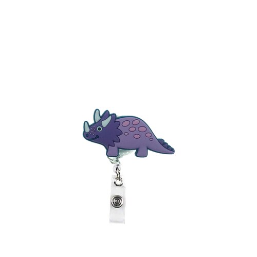 Gafete Yoyo Retractil Idenficacion Figura Grande Dinosaurios
