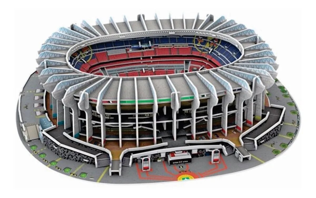 Estadio azteca sale 3d puzzle