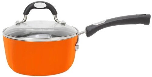 Batería Tramontina 20899467 Monaco 8 piezas Naranja Inducción END1