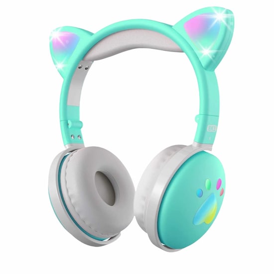 Audifonos inalambricos Diadema de Gato para niños Gadgets and Fun Audio HD  Bluetooth