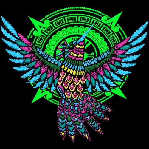 Playera dama - Colibrí Azteca.