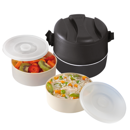 Termo Para Alimento Power Pack 0.75lt Polimes Tv06 Negro