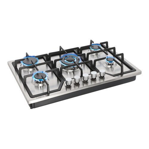 Parrilla Empotrable Premium de Gas 5 Quemadores Acero Inoxidables GARELL.