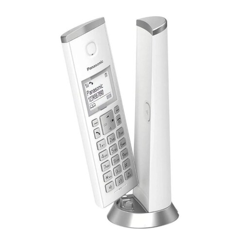 Teléfono Inalámbrico PANASONIC KX-TGK210 Blanco 50 Contactos