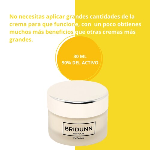 Crema Despigmentante Facial Aclaradora, Quita Manchas Y Paño Bridunn Skincare