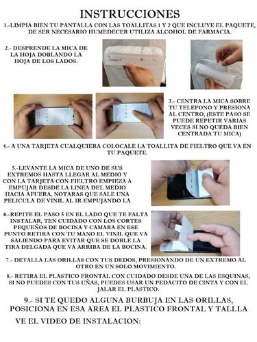 Jeco 99F Protector de Pantalla de Hidrogel Premium Para HTC 816