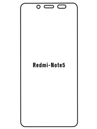 Jeco 99F Protector de Pantalla de Hidrogel Premium Para Redmi Note 5