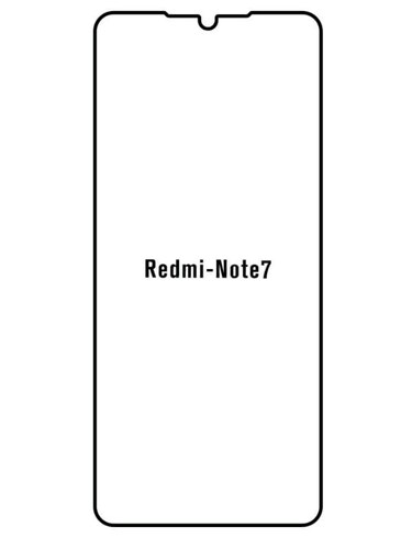 Jeco 99F Protector de Pantalla de Hidrogel Premium Para Redmi Note 7