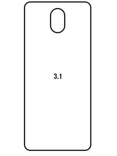 Jeco 99F Protector de Pantalla de Hidrogel Premium Para NOKIA 3.1