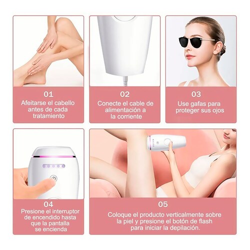 Depiladora Láser Ipl Profesional .