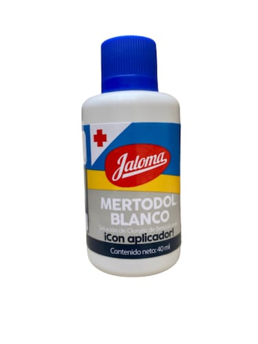 Mertodol Blanco Frasco con aplicador 40 ml Jaloma