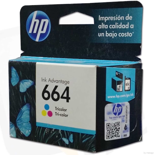 Combo Cartuchos De Tinta Original Hp 664 Color Y Negro