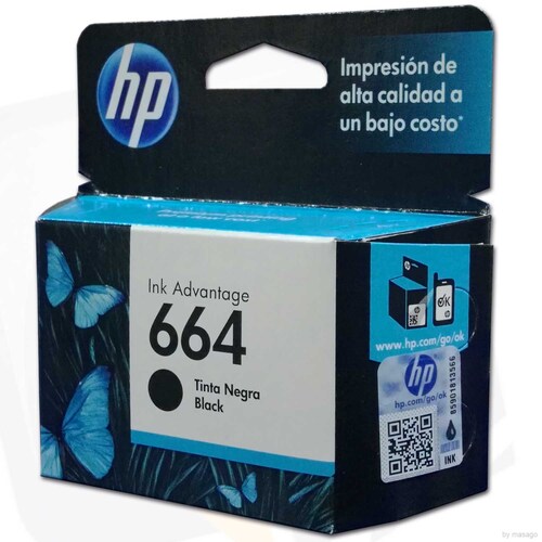 Combo Cartuchos De Tinta Original Hp 664 Color Y Negro