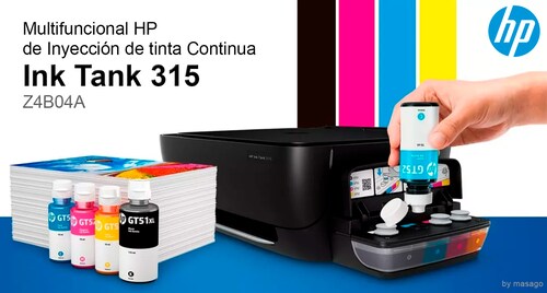 Multifuncional Tinta Continua Hp Ink Tank 315 Z4b04a