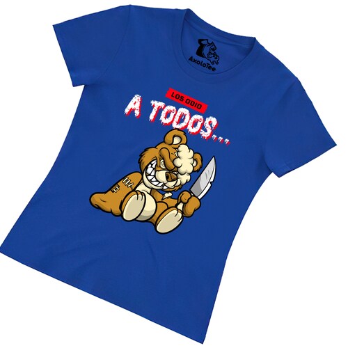Playera dama - Los odio a todos.