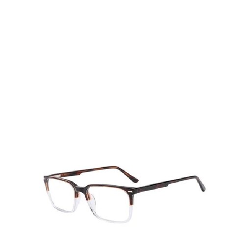 Lentes Ópticos John Armazón Rectangular Acetato Bicolor Rebel