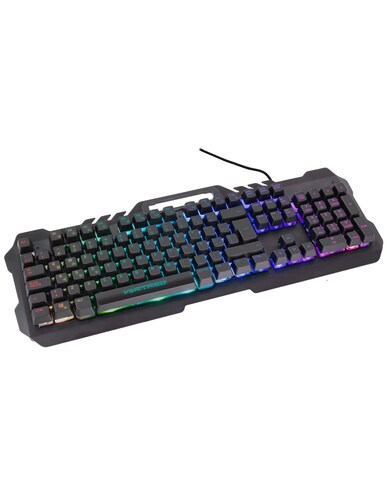 Teclado Alámbrico Gamer Vortred RGB Rogué USB V-930426