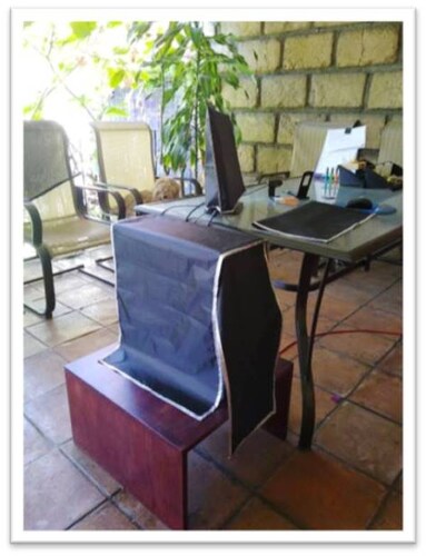 Fundas Para PC, color negro (Kit incluye, para: monitor, CPU, teclado e impresora).