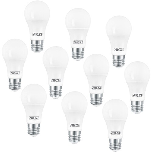 Pack de 10 Focos A19 Led AKSI 5W