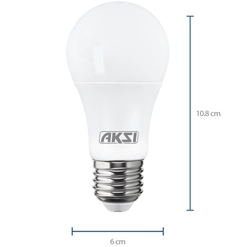Pack de 10 Focos A19 Led AKSI 5W