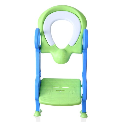  Inodoro para niños, asiento auxiliar de inodoro para bebés,  entrenador de orinal antideslizante, asiento de entrenamiento de inodoro  para niños y niñas (azul) : Bebés
