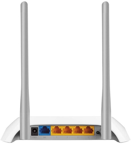 Router Inalambrico Tp-link Tl Wr840n 2.4ghz Wifi 300mbp Blanco