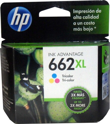 Combo 2 Cartucho Tinta Hp 662xl 1negro Cz105al 1colo Cz106al