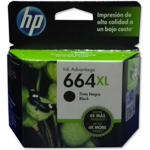 Combo 2 Cartucho Tinta Hp 664xl 1color F6v30al 1negro F6v31al