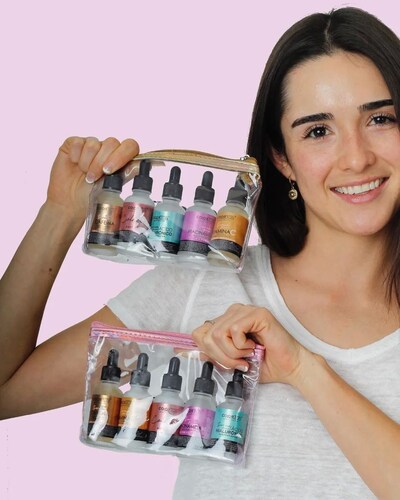 Serúm facial Colorton Gama 5 piezas Skin care  Ácido hialurónico