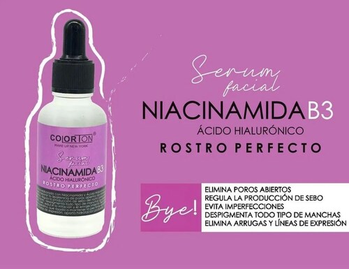 Serúm Facial Colorton Gama 5 Piezas Skin Care Ácido Hialurónico