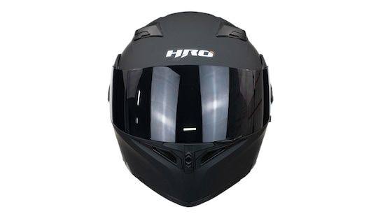 Casco Para Moto Abatible Hro 3400dv Negro Mate Con Luz Stop Tamaño del casco  S