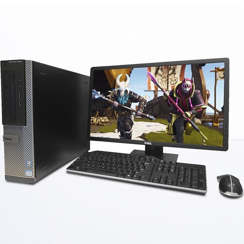 COMPUTADORA DELL DT CORE I3 4GB RAM 500GB HDD MONITOR 22" (REACONDICIONADO)