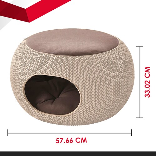 Cama Para Mascotas Cozy Pet Home Keter Doble Función