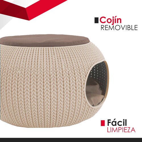 Cama Para Mascotas Cozy Pet Home Keter Doble Función