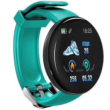 Reloj Inteligente Smart watch Fralugio Zx19 Dorado Notificaciones de Redes  Sociales