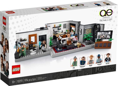 Lego 10291 Queer Eye: Loft de los Fab 5 